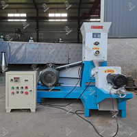 Machine extrudeuse de fabrication d'aliments pour poissons flottants miniatures à haute efficacité et à économie d'énergie