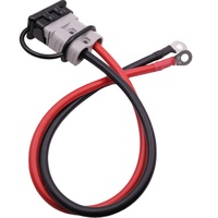 Câble silicone 2 broches personnalisé de 30cm avec connecteur de batterie 50A pour prise de charge rapide électrique EV