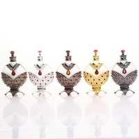 Stok 30Ml Botol Parfum Logam Merek Timur Tengah Batu Minyak Esensial Isi Ulang Botol Attar Outlet Pabrik #890G