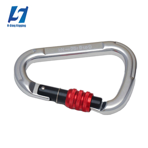 Mosquetón <span class=keywords><strong>de</strong></span> Seguridad <span class=keywords><strong>de</strong></span> Aleación <span class=keywords><strong>de</strong></span> Aluminio Galvanizado Forjado <span class=keywords><strong>de</strong></span> Alta Calidad y Precisión para Aplicaciones <span class=keywords><strong>de</strong></span> Minería - Product Image 4