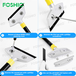 Foshio, оптовая цена, Чистящие лезвия, кухонные скребки из нержавеющей стали - Product Image 6