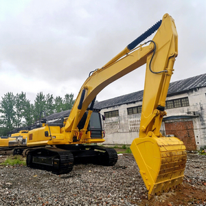 Excavatrice sur chenilles Komatsu PC350 d'occasion d'origine japonaise, excavatrice hydraulique lourde pour la construction et l'exploitation minière - Product Image 1
