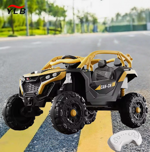 Voiture électrique pour enfants de haute qualité à quatre roues, grande batterie <span class=keywords><strong>12V</strong></span>, 2 places, télécommande, voiture électrique pour enfants à conduire - Product Image 4