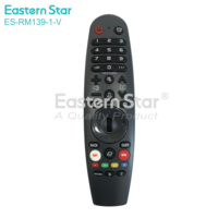 Control Remoto Inteligente para TV ES-RM139-1-V de Alta Calidad a Precio de Fábrica para Air Mouse W1 con Mini Teclado Inalámbrico 2.4G