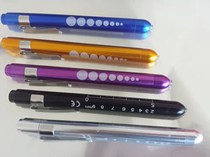 Mini Medical Nurses Doctor Aluminum Alloy Pupil Gauge Rechargeable AA Battery LED <b>Torch</b> Light <b>Pen</b> - Product Image 3