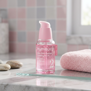 Sérum repulpant au collagène PDRN Numbuzin No.2 Rose - Soins de la peau coréens, Sérum PDRN, Soin hydratant pour le visage au collagène - Product Image 2
