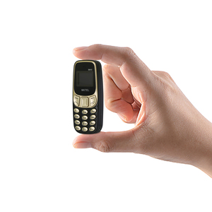 โทรศัพท์มินิบาร์ที่ดีที่สุด หน้าจอ 0.66 นิ้ว หูฟัง 2G GSM รองรับซิมคู่ โทรศัพท์มือถือสำหรับ Tecno สำหรับ Itel สำหรับ Nokia BM10 มีสินค้าในสต็อก - Product Image 3
