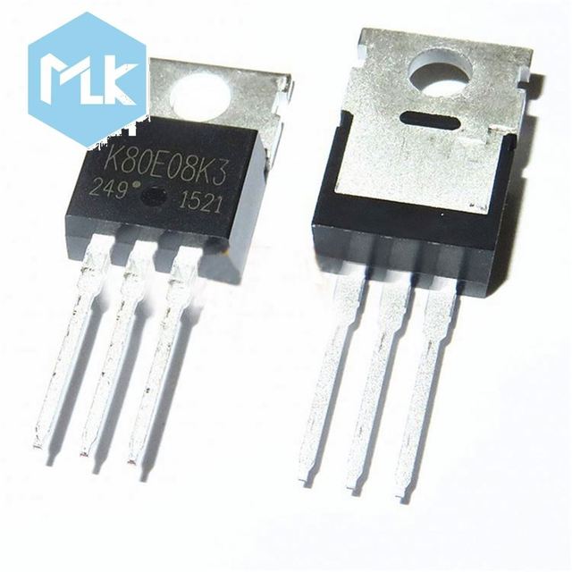 MLK Tk80e08k3 Tran Mosfet N-Ch 75V 80A 3-Pin To-220Ab Transistor Tk80e08