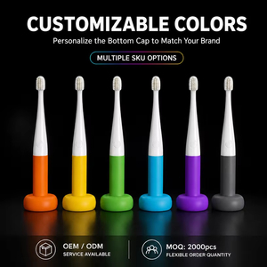 แปรงสีฟันบำบัดด้วยแสงสีแดง OEM 660nm สำหรับดูแลเหงือก ขนแปรง PBT นุ่ม หัวแปรงเปลี่ยนได้ แบรนด์ส่วนตัวสำหรับแบรนด์ดูแลช่องปาก - Product Image 3