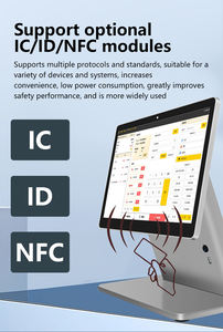 Escáner <span class=keywords><strong>QR</strong></span> 2D para PC, Terminal de Pantalla Dual de 15.6+15.6 Pulgadas, J1900, 2+16 GB, Impresora POS, Sistema de Punto de Venta Todo en Uno - Product Image 4