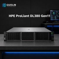 Serveur en rack HPE ProLiant DL380 Gen11 2U, double processeur Intel Gold 6526Y de 5e génération, 32 Go de DDR5, 8SFF, haute performance pour l'informatique de pointe (IA), en stock