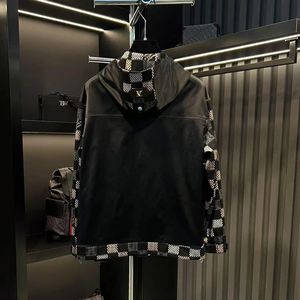 Abbigliamento Moda <span class=keywords><strong>Uomo</strong></span> Giacca <span class=keywords><strong>Casual</strong></span> con Cappuccio Cappotto Autunnale Giacca Streetwear per <span class=keywords><strong>Uomo</strong></span> - Product Image 4