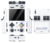 Console de jeu portable S Classic M21 Pro, écran HD 3,5'', console de jeu portable arcade, manettes sans fil 3000mAh, lecteur de jeux Linux M21