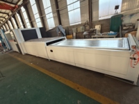 Machine de presse à membrane de stratification de porte de travail du bois de PVC de système de goupille