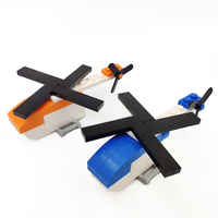 Ensemble de blocs de construction en plastique pour enfants, mini blocs de construction avec taille-crayon intégré, papeterie DIY