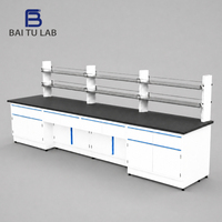 Meubles de laboratoire clinique sur mesure, tables de laboratoire scientifique, plans de travail avec plateau de qualité supérieure pour laboratoire des sciences de la vie