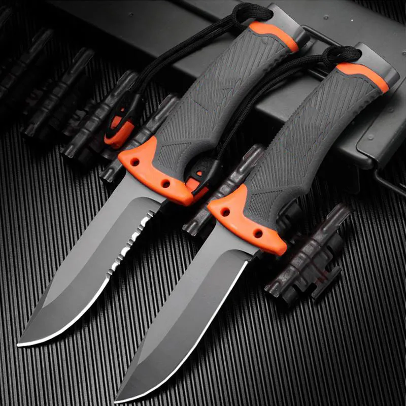 Factory Wholesale Training Outdoor Camping Hunting Survival Tactical EDC Multi Tool Knives Fixed Blade Knife