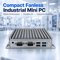 Hoogwaardige industriële mini-pc Celeron J1900 N2840 ventilatorloze industriële computer met 1x SODIMM DDR3 RAM-geheugenslot
