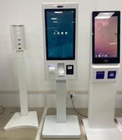 Machine tout en un écran tactile de PC pour le kiosque de paiement Kiosque debout d'écran tactile de plancher de Digital