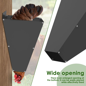 Cono de sujeción de pollos de hierro reutilizable, equipo práctico para el procesamiento y sacrificio de aves en granjas - Product Image 4