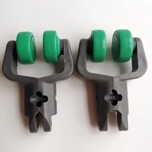 Abattage de volailles Abattage de poulets Traitement Ligne aérienne Poulie en nylon Convoyeur Chariot à volailles - Product Image 4