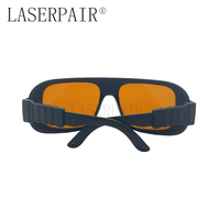 Lunettes de sécurité laser en polycarbonate TR90 de qualité supérieure, protection oculaire pour 532 nm 1064 nm pour l'élimination des points/tatouages laser