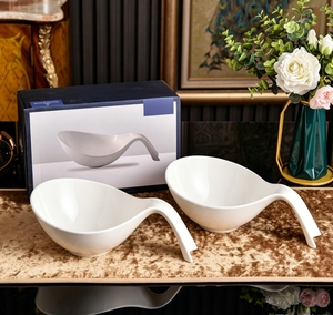 Petit ensemble de moules à tarte en porcelaine écologique, 4 pièces, mini-ramequins pour tartes et quiches - Product Image 4