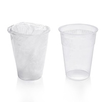 Paquet de 1000 gobelets en plastique jetables en PP emballés individuellement 9 oz 7 oz