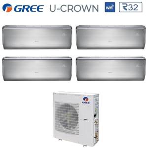 Climatizador Acondicionado Gree Quadri Split Inverter serie 30 + 12 + 12 + 12 con GWHD(36)NK6LO Wi-Fi Integrado 12000 +, 1 Unidad - Product Image 5