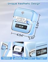 Imprimante thermique portable Phomemo M250, étiqueteuse de 3 pouces, compatible avec les codes-barres, les photos, pour la maison, les entreprises, les stocks