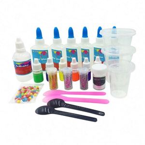 Kit de Fabricación de Slime con Pegamento DIY, Resina No Tóxica, Kit de Plastilina y Slime para Niños, Juguete DIY Colorido para Niños y Niñas - Product Image 6