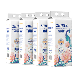 Pañuelos Faciales Desechables Baratos al por Mayor de Fábrica, Pañuelos Faciales de Pared con Extracción Inferior - Product Image 2