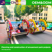 Nouvelle Voiture de Luxe pour Enfants, Modèle Carré, à Double Roulement, pour Couples, pour Sites Touristiques et Fermes