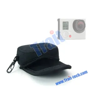 2014 热卖便携式隐藏相机包适用 Gopro 相机外壳手提包防水氯丁橡胶袋