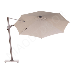 Parapluie d'extérieur, 4 pièces, en aluminium, suspendu, jardin, porte-à-faux - Product Image 5