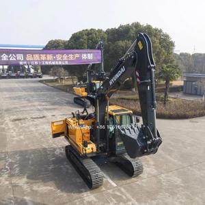 ประเภทรถขุดไฮดรอลิกแบบตีนตะขาบยี่ห้อฮุนได รุ่น HX135 ราคา - Product Image 3