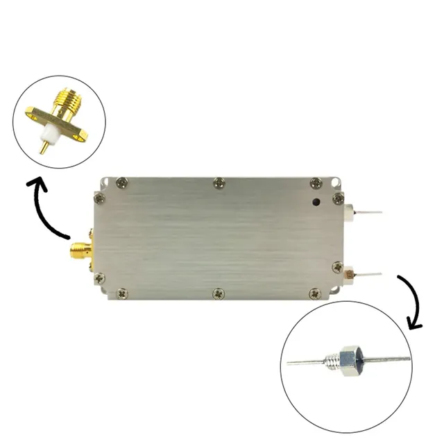 5.2G 5.8G High Power Frequency  UAV fpv Detect 10W Wireless RF Signal Amplifier OEM ODM Anti- Module