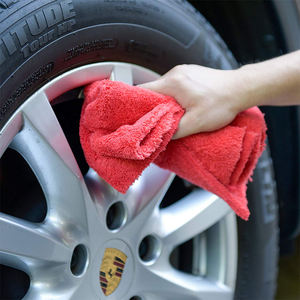 <span class=keywords><strong>Serviette</strong></span> de nettoyage pour voiture, séchage pour nettoyer la voiture, en microfibre, peluche, sur mesure - Product Image 4