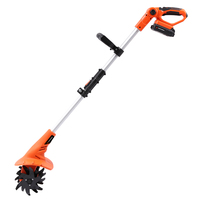 Yard Force 20V tiang roda Mini tanpa kabel, desain 2.0Ah kedalaman ringan 8cm(3.15 ") untuk tempat tidur taman ditingkatkan-LE C20