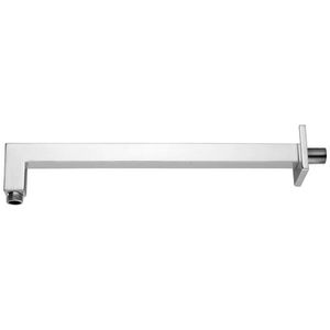 Brazo de ducha cuadrado de latón de 44 cm de longitud para uso en el baño - Product Image 1