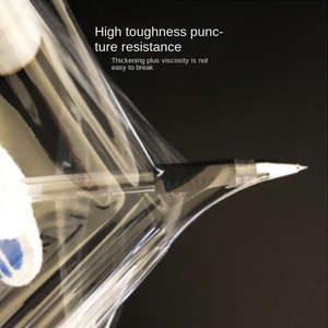 Đen <span class=keywords><strong>PE</strong></span> Stretch Wrap phim, 50cm rộng cho bao bì công nghiệp, di chuyển và lưu trữ - Product Image 3