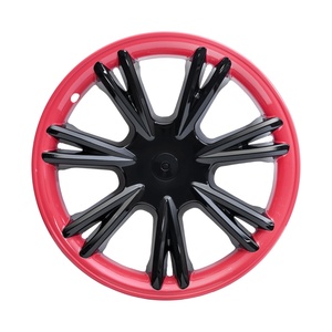 Cache-roue personnalisé pour jantes de 19 pouces, style sport, noir mat/brillant - Product Image 4
