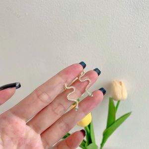 Dylam Zirconia Snake Shape <b>Stud</b> <b>Earring</b> <b>Set</b> 18K Gold Plated Mujer Aretes Anillos De Plata Women 925 Sterling <b>Silver</b> <b>Earrings</b> - Product Image 2