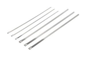 Bridas para cables de acero inoxidable de alta resistencia Tipo de bloqueo de bola sin revestimiento 4,6*150mm - Product Image 6