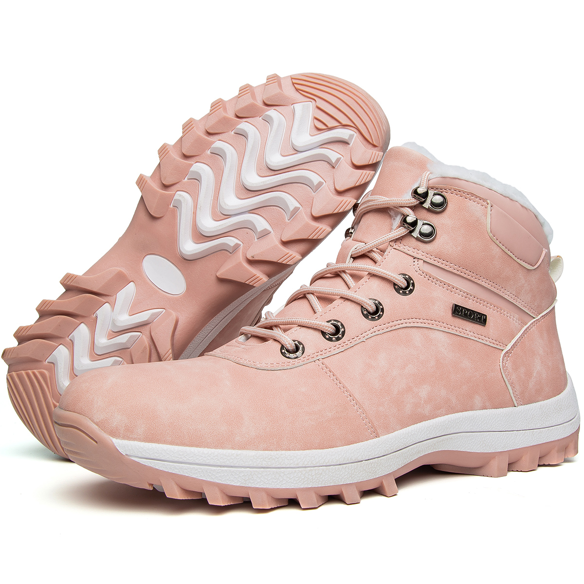 Модные Нескользящие парные бархатные походные туфли большого размера для мужчин и женщин хлопковые туфли