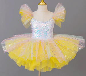 Robe de ballet <span class=keywords><strong>tutu</strong></span> pour filles de maternelle, petit cygne, robe de performance de ballet, <span class=keywords><strong>tutu</strong></span> <span class=keywords><strong>pas</strong></span> <span class=keywords><strong>cher</strong></span>, costume de ballet <span class=keywords><strong>rose</strong></span> - Product Image 5