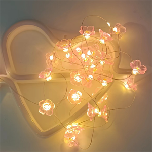 <span class=keywords><strong>Guirlande</strong></span> <span class=keywords><strong>lumineuse</strong></span> en forme de fleur de cerisier artificielle pour décoration de <span class=keywords><strong>chambre</strong></span> de <span class=keywords><strong>fille</strong></span>, <span class=keywords><strong>guirlande</strong></span> suspendue pour fête de mariage - Product Image 1
