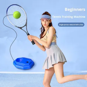 Entraîneur de tennis 750 en alliage d'aluminium et nylon, <span class=keywords><strong>raquette</strong></span> avec application et télécommande, entraînement individuel pour débutants, adultes et enfants - Product Image 1