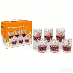 แก้ววิสกี้แบบโอลด์แฟชั่นด์ แก้วคริสตัลสำหรับบูร์บองและสก็อตช์ - Product Image 1