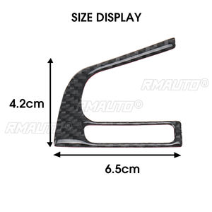 Para Subaru Forester 2016 2017 2018, Cubierta de Volante de Fibra de Carbono Real, Moldura Interior, Adhesivo Decorativo, Accesorios para Automóvil - Product Image 6